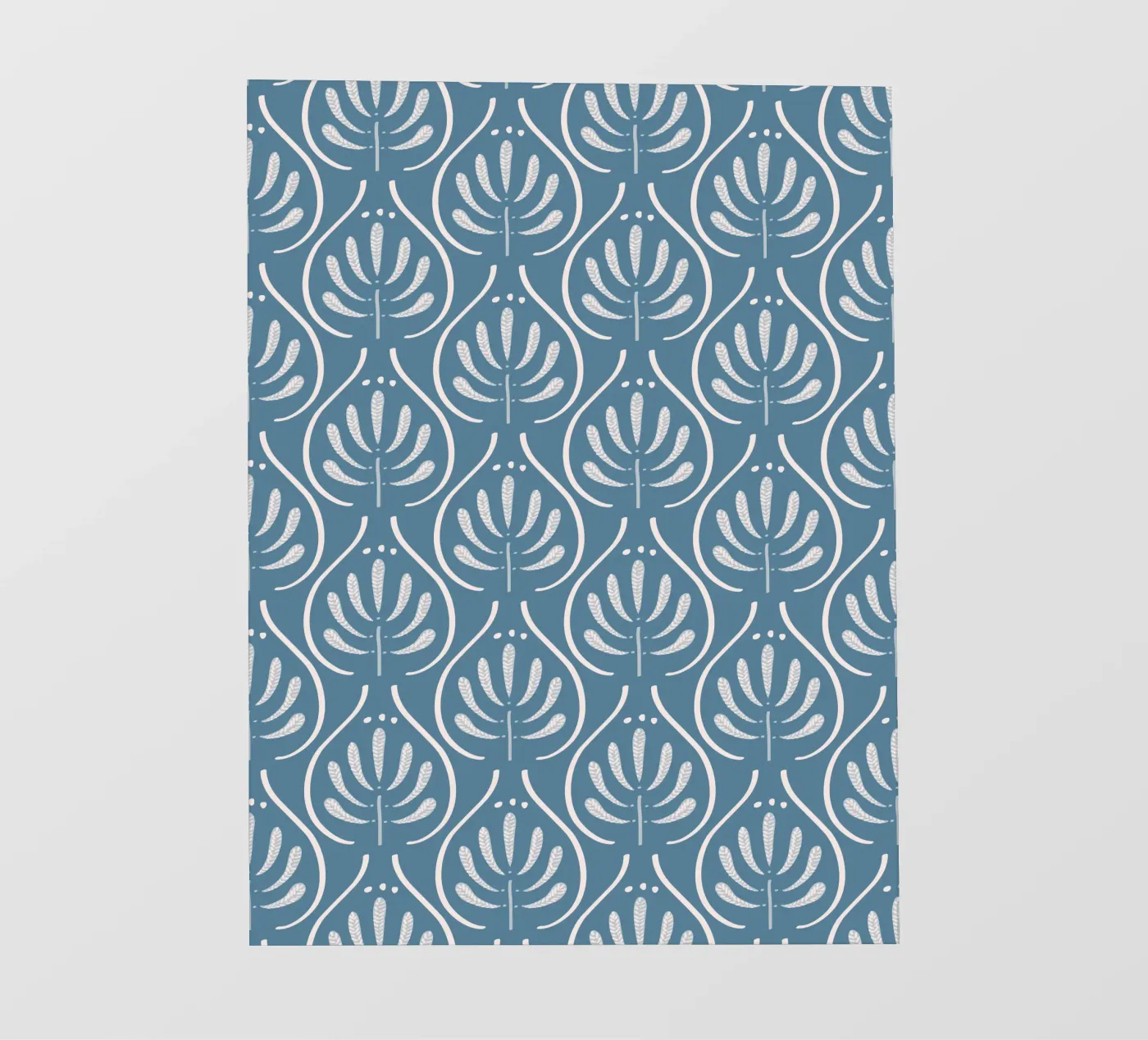 Boho Blue Pattern backlit folie van anisillustration