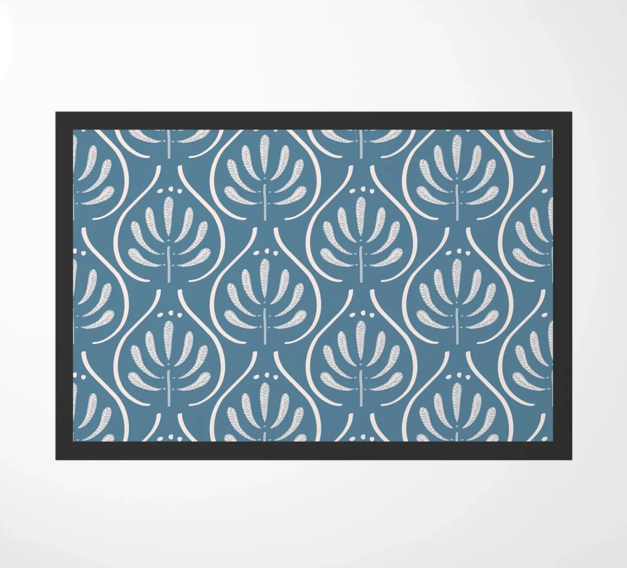 Boho Blue Pattern zerbino da anisillustration