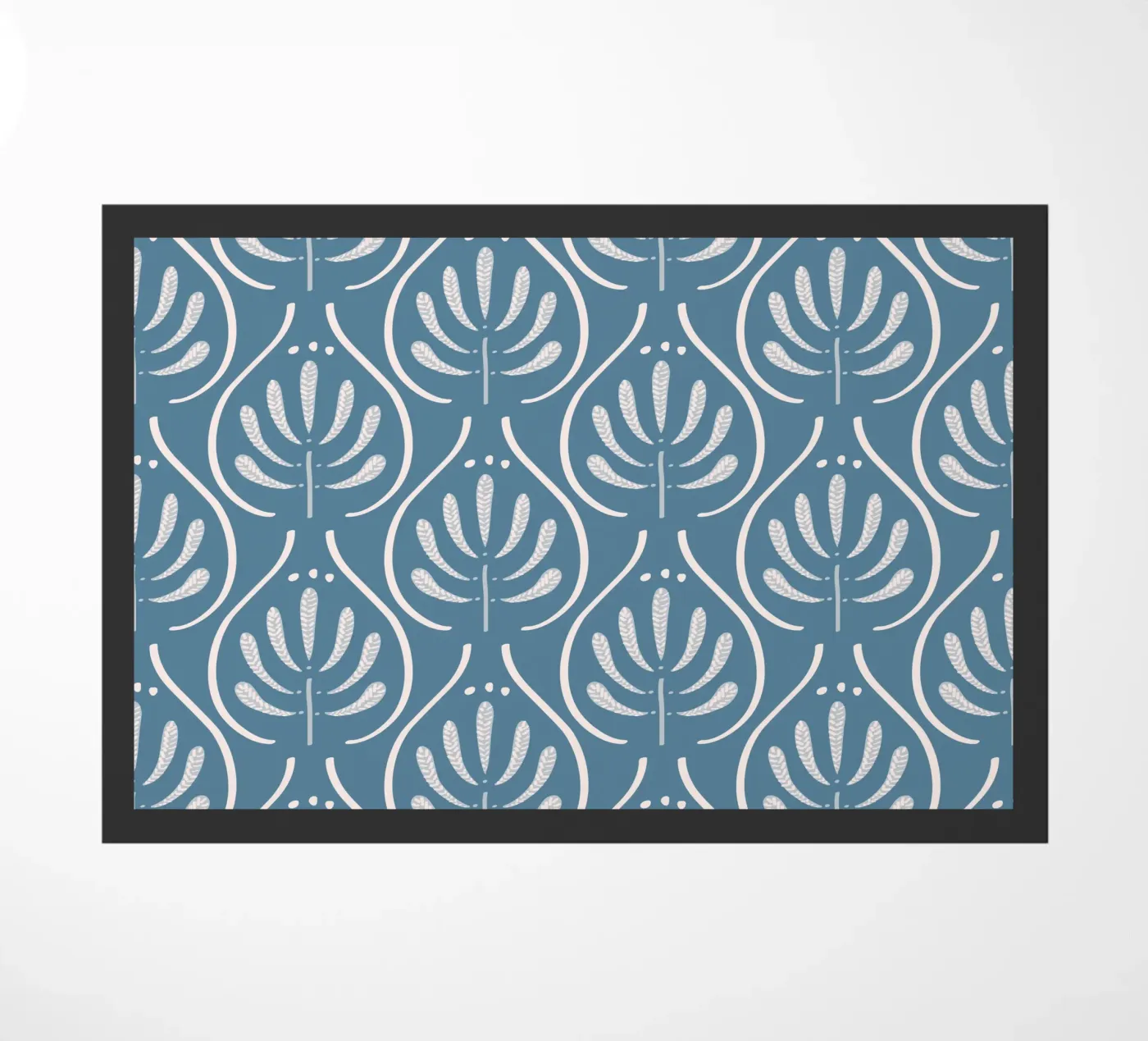 Boho Blue Pattern zerbino da anisillustration