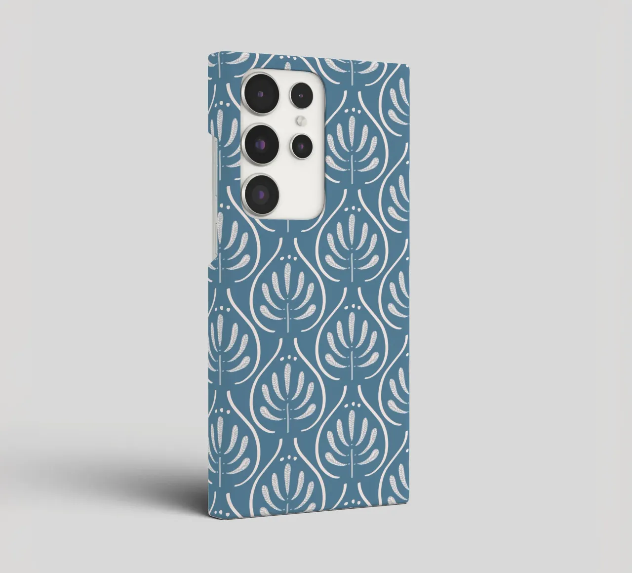 Boho Blue Pattern cover samsung da anisillustration