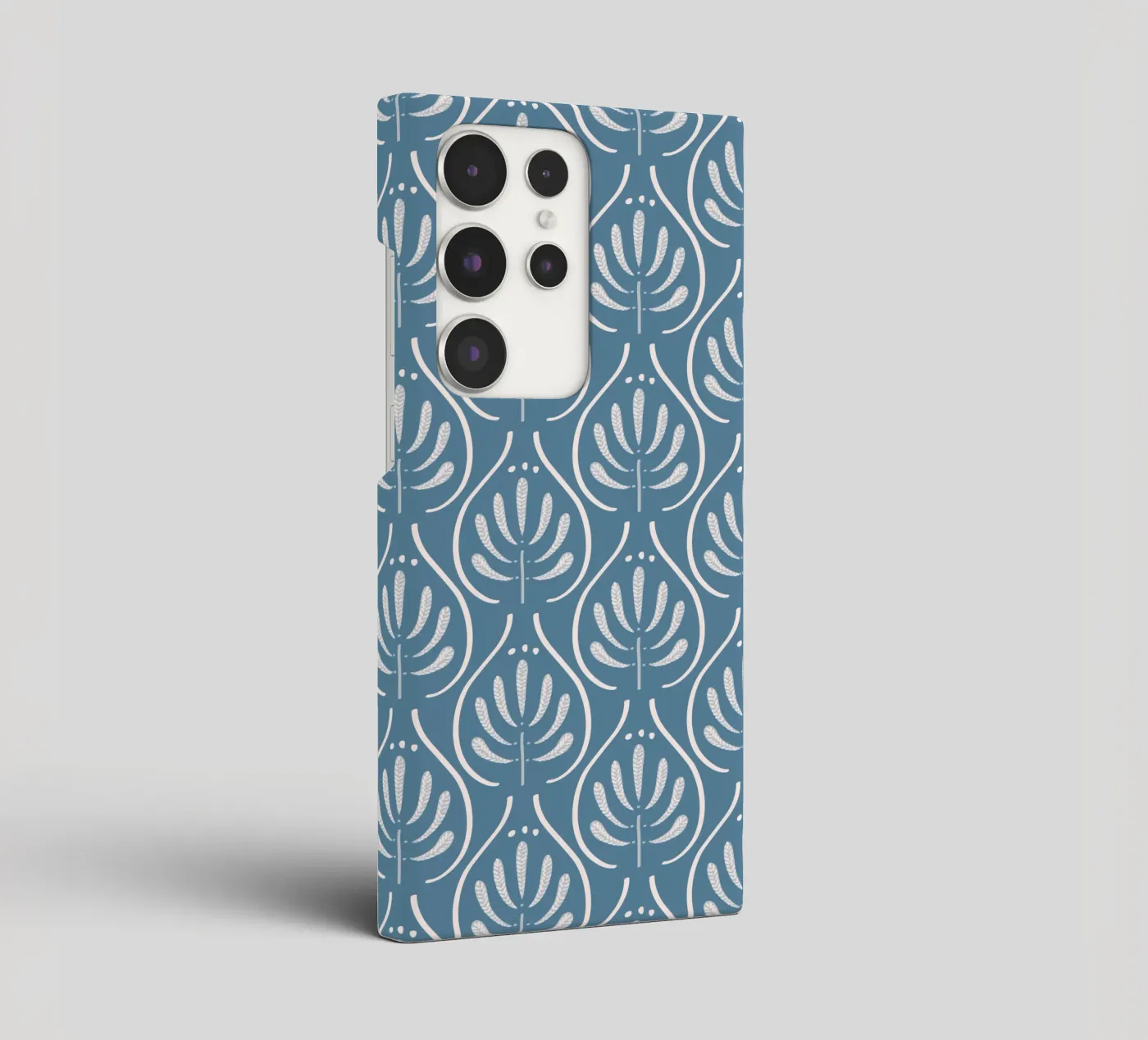 Boho Blue Pattern Samsung Hülle von anisillustration