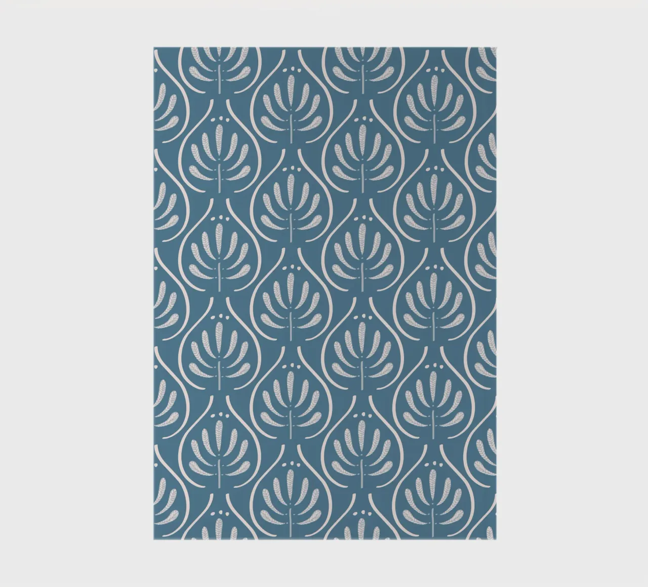 Boho Blue Pattern diario da anisillustration
