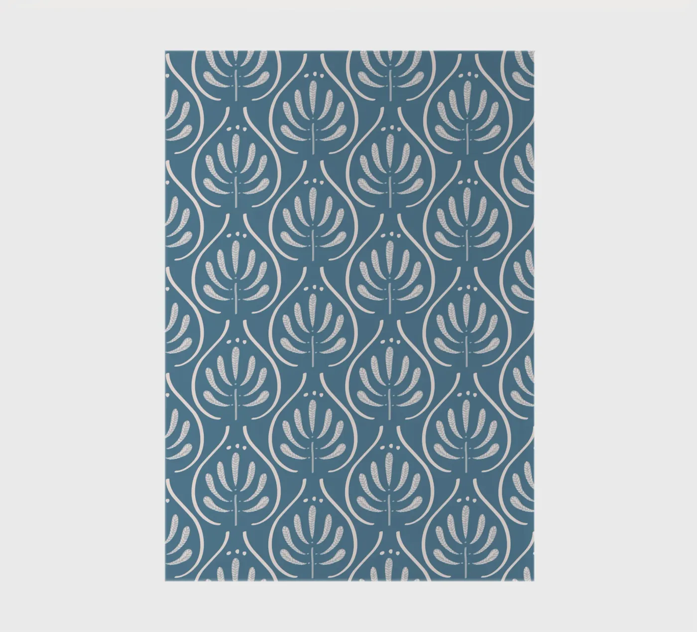 Boho Blue Pattern notitieboek van anisillustration