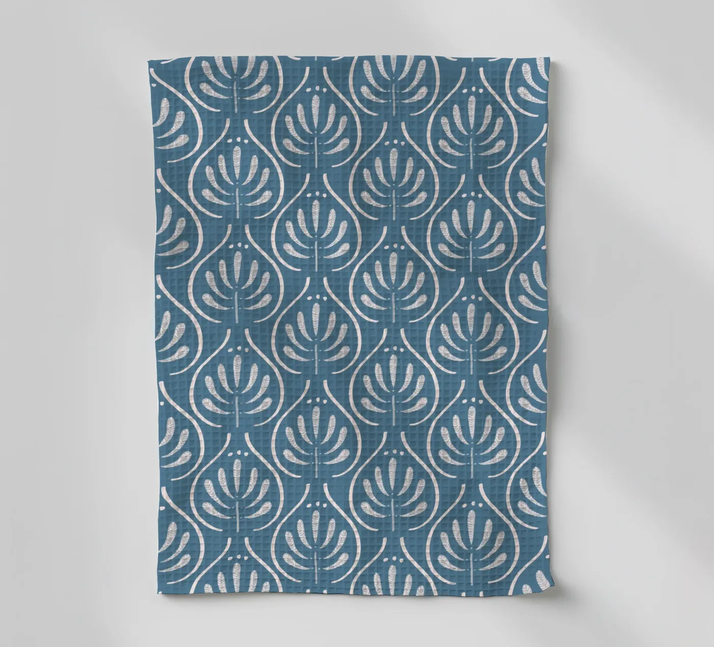 Boho Blue Pattern torchon de anisillustration