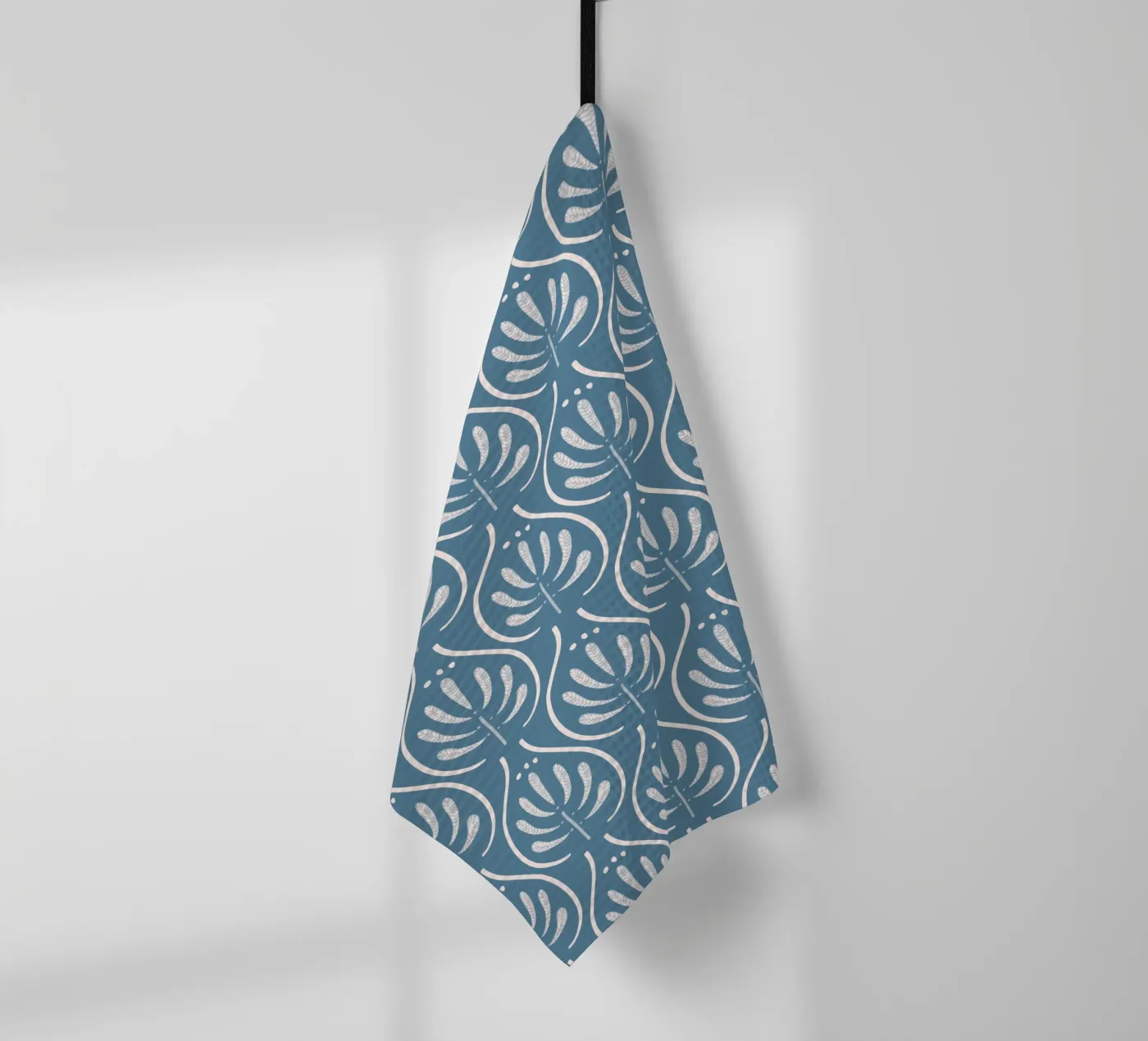 Boho Blue Pattern torchon de anisillustration