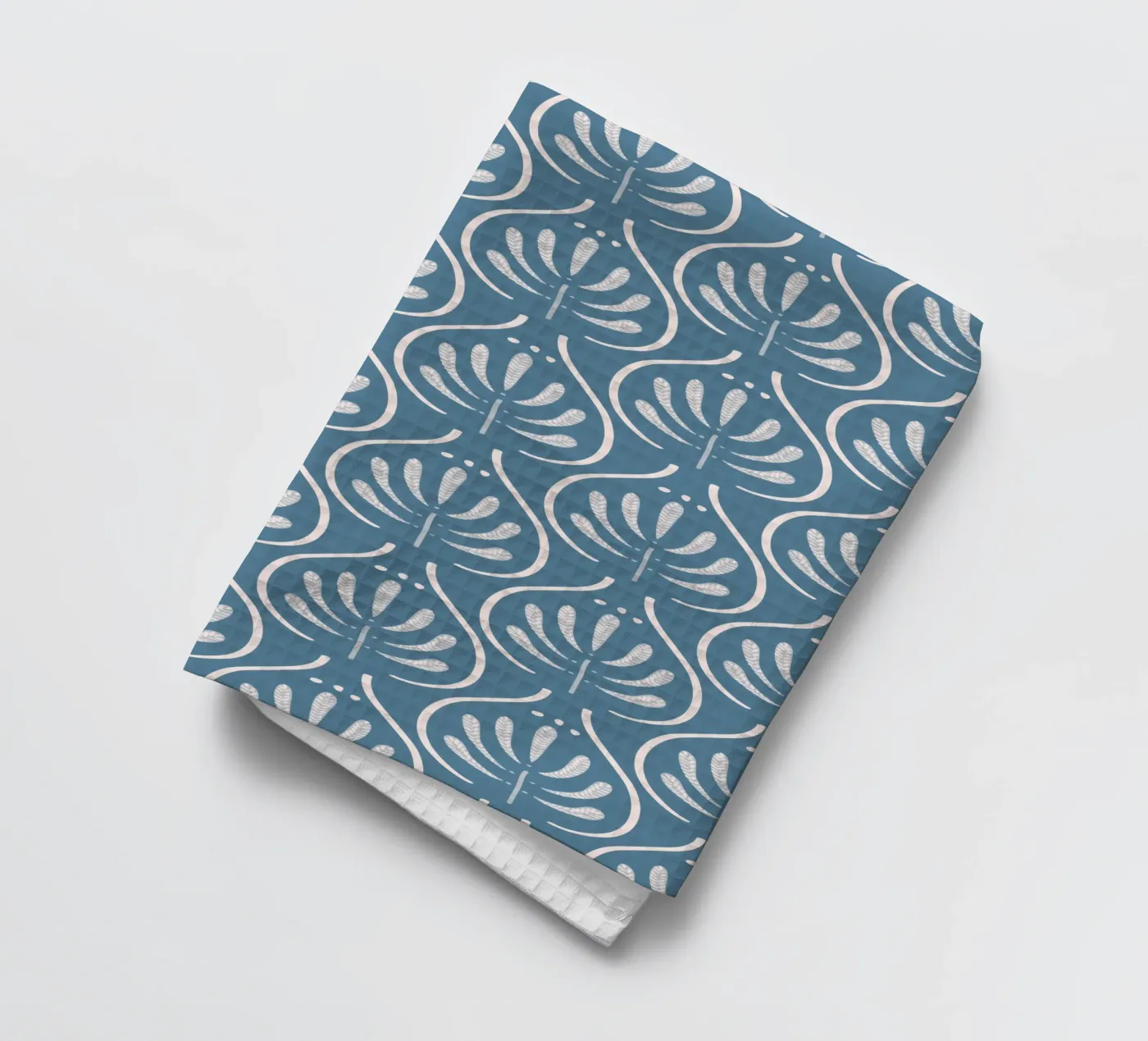 Boho Blue Pattern torchon de anisillustration