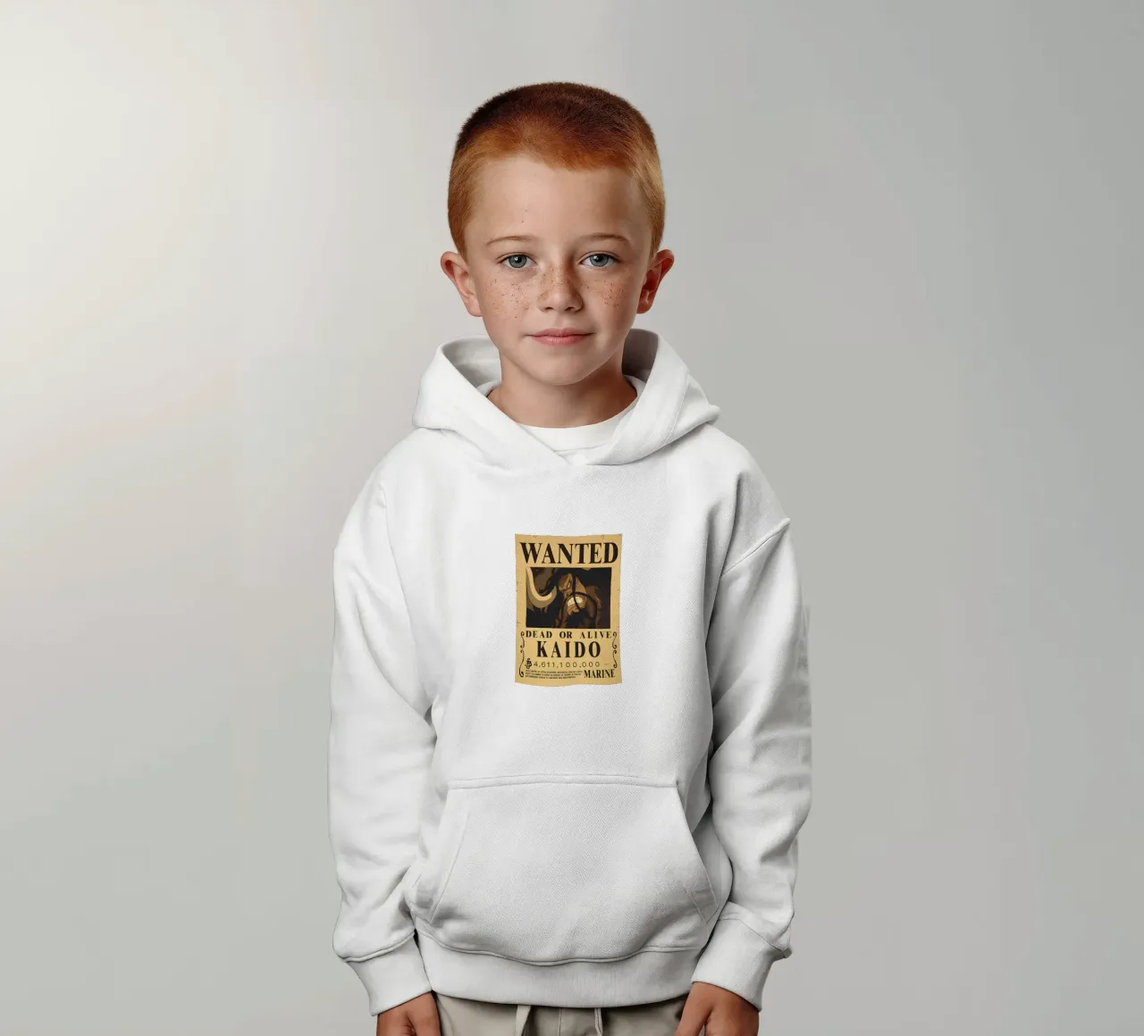 Kaido felpa bambino con cappuccio da CreativeStudio