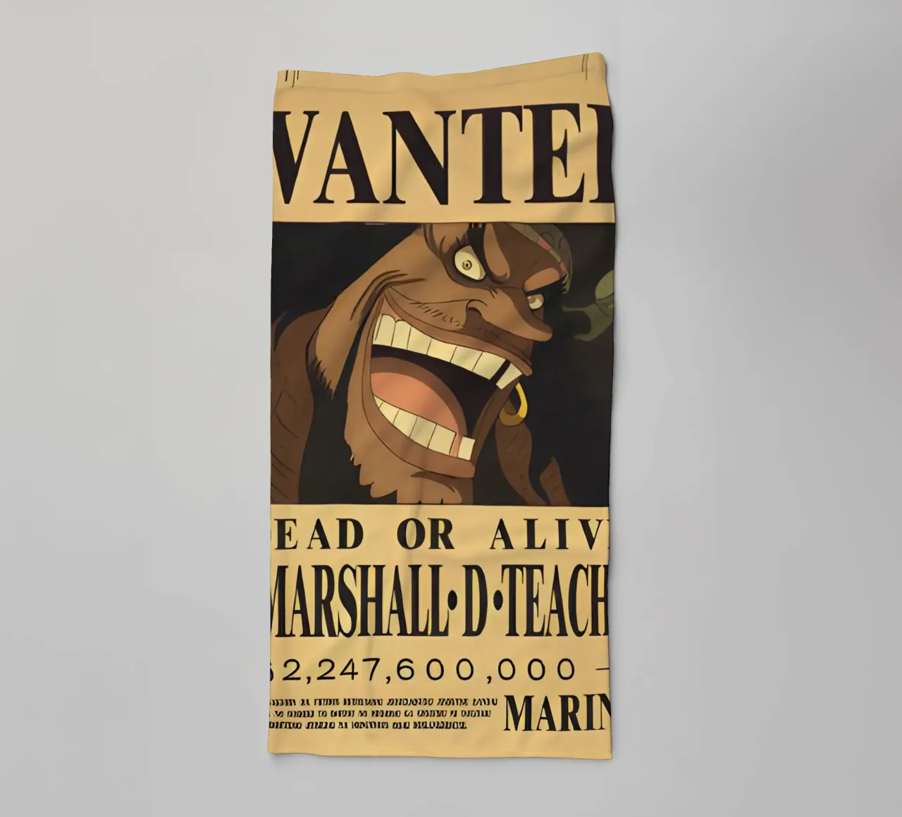 Marshall D Teach asciugamano da bagno da CreativeStudio