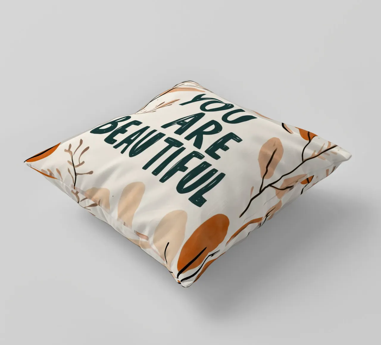 You Are Beautiful No 3 cuscino da treechild