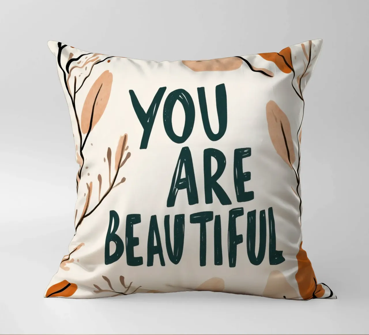 You Are Beautiful No 3 cuscino da treechild