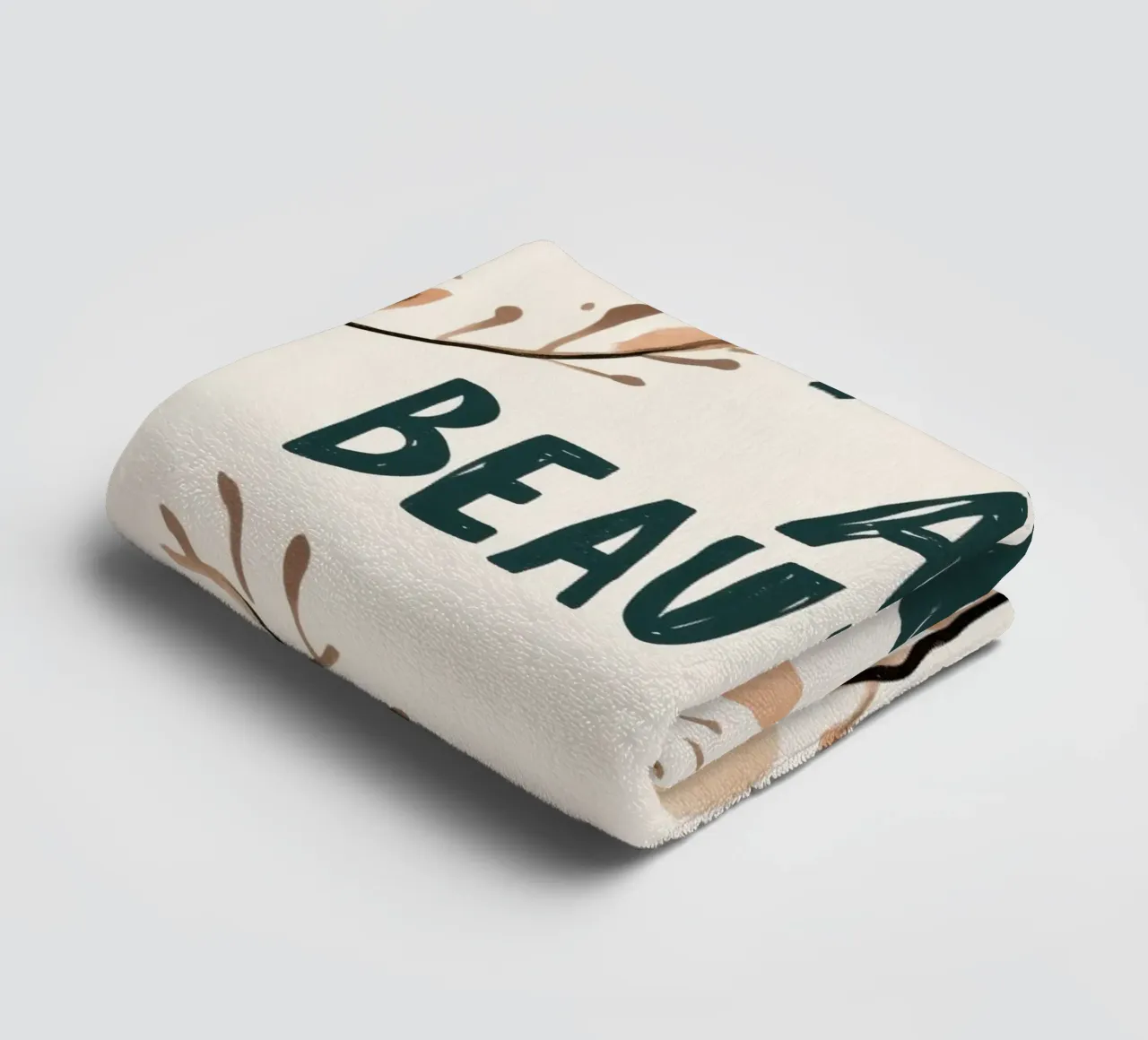You Are Beautiful No 3 asciugamano da bagno da treechild