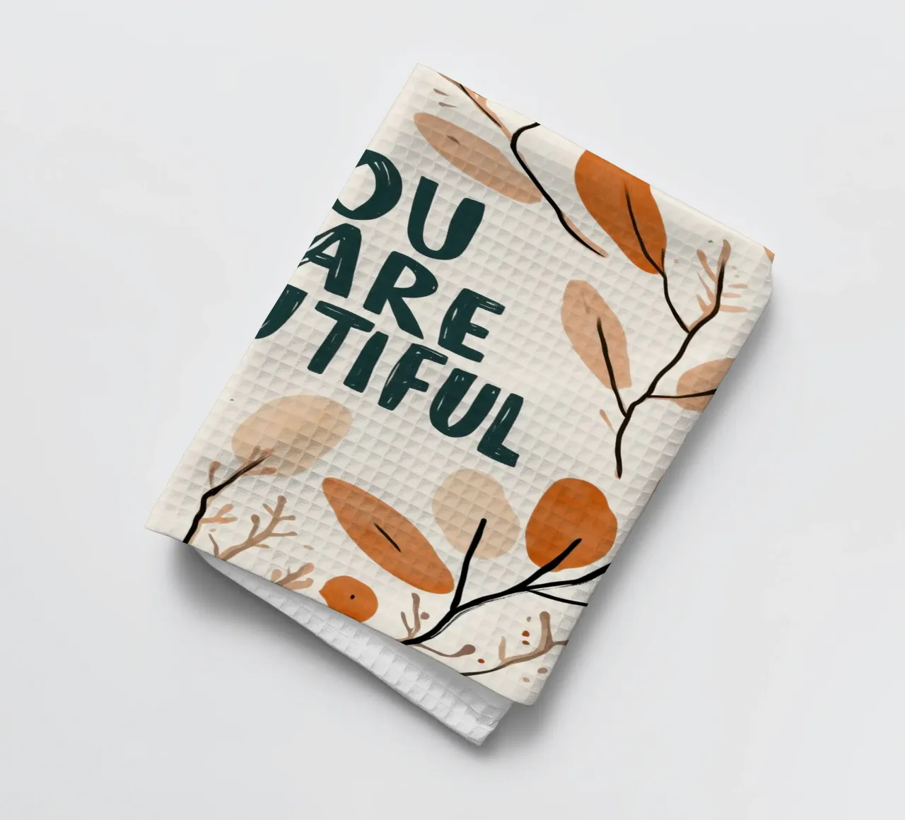 You Are Beautiful No 3 canovaccio da cucina da treechild