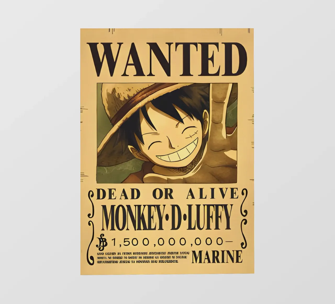 Monkey D Luffy pellicola backlit da CreativeStudio