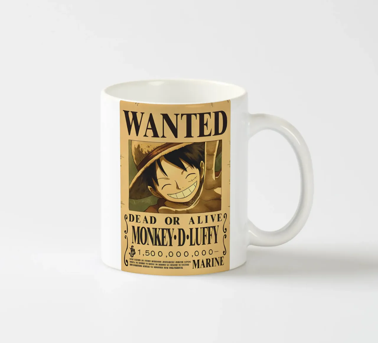 Monkey D Luffy tazza in ceramica da CreativeStudio