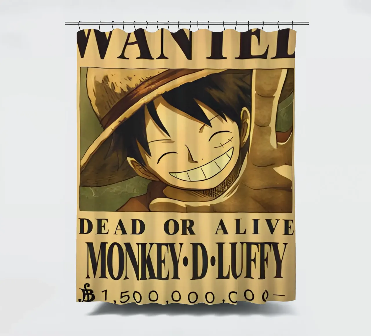 Monkey D Luffy tenda da doccia da CreativeStudio