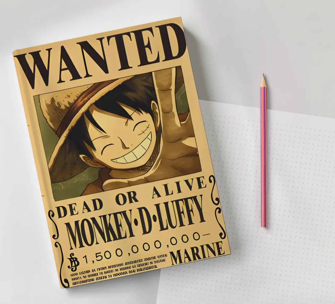 Monkey D Luffy diario da CreativeStudio