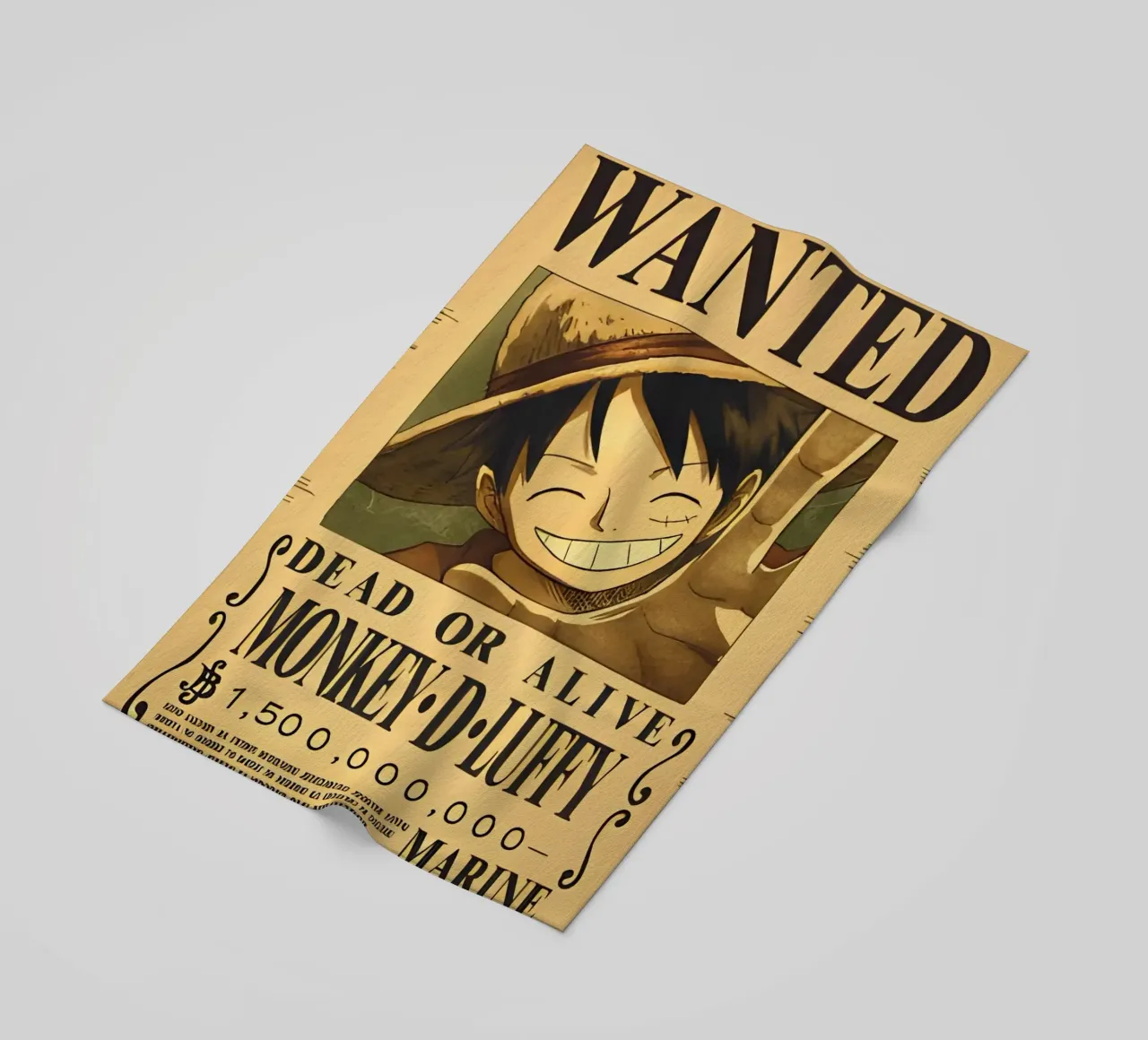 Monkey D Luffy telo mare da CreativeStudio