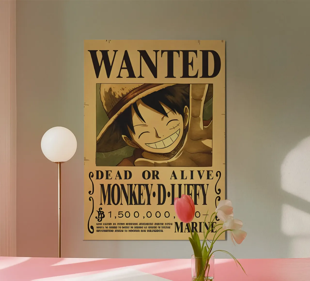 Monkey D Luffy alluminio dibond da CreativeStudio