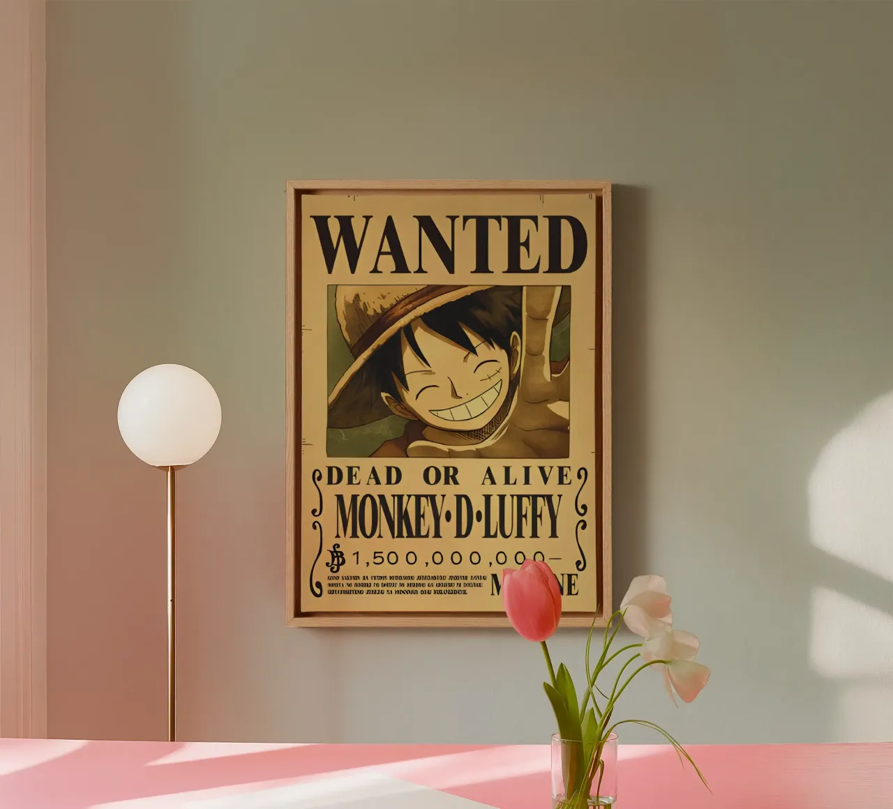 Monkey D Luffy canvas by CreativeStudio