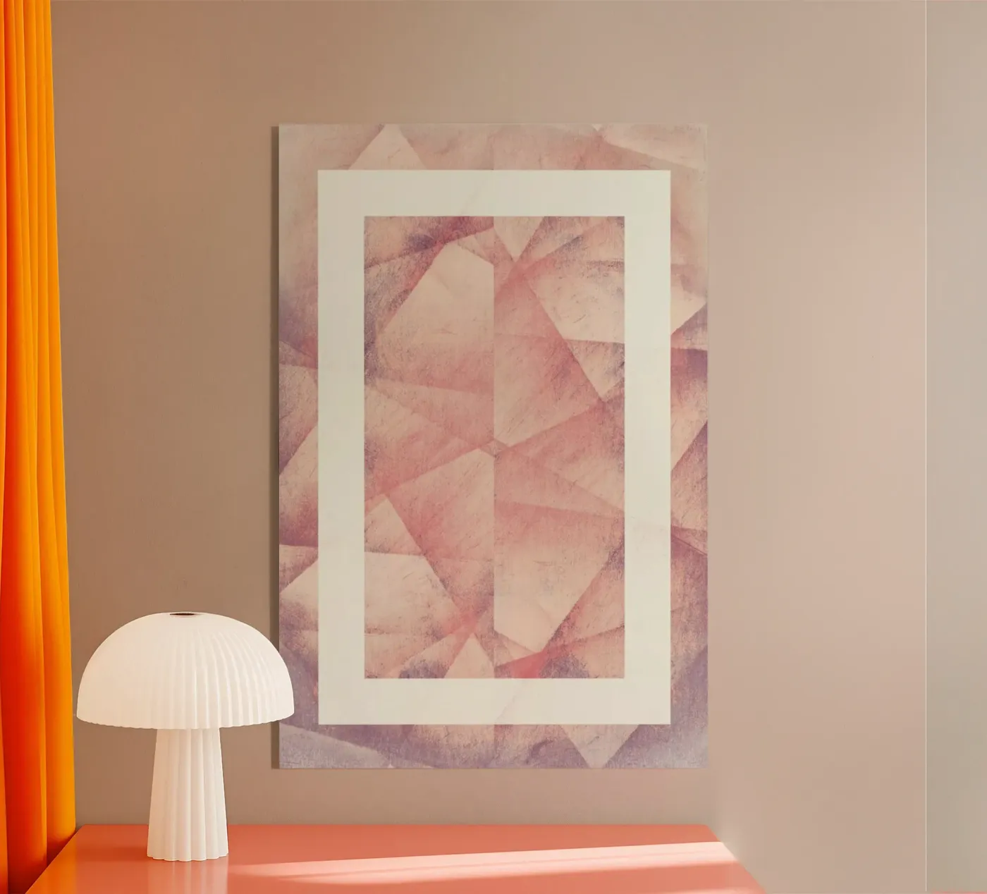Folds acryl van Bryon S. White