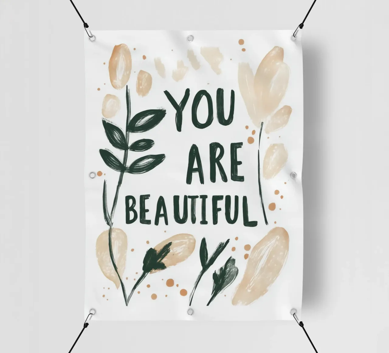 You Are beautiful No 2 telo in pvc da treechild