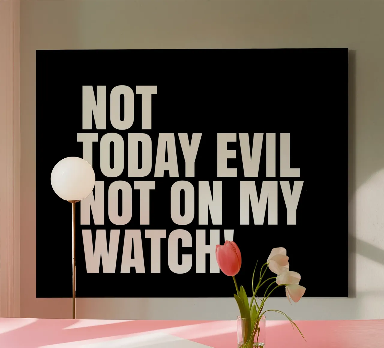 Not today evil. Not on my watch tela da happieeagle