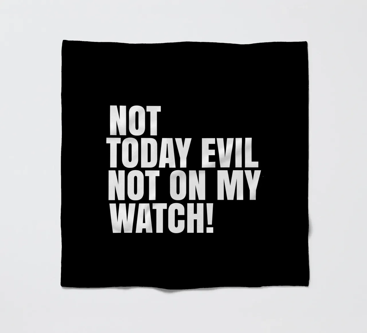 Not today evil. Not on my watch coperta in pile da happieeagle