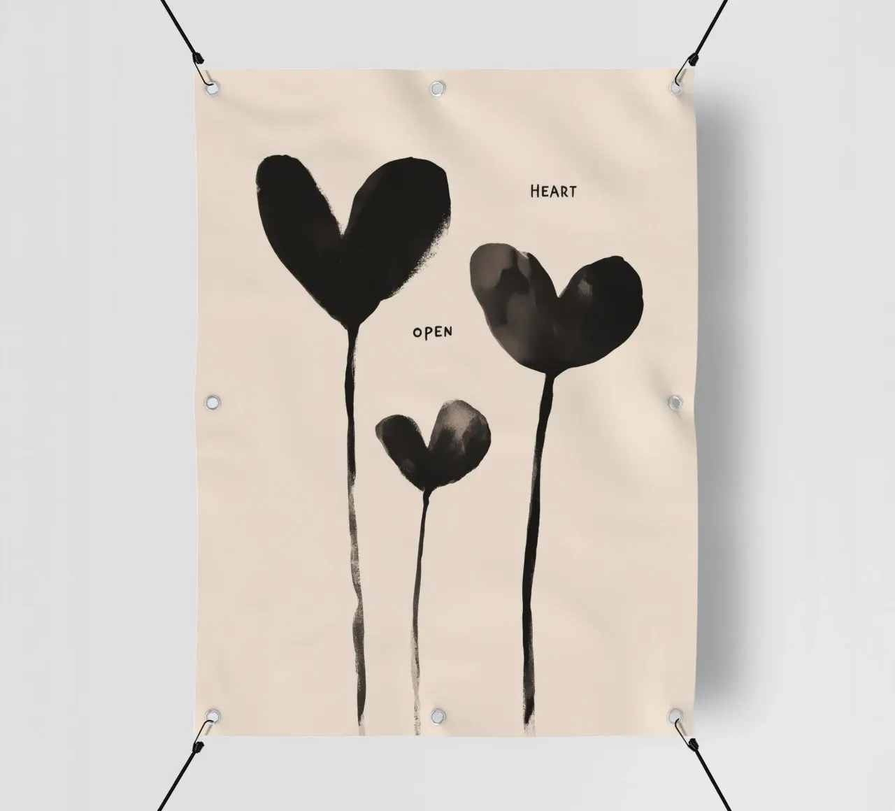 Heart Open telo in pvc da treechild