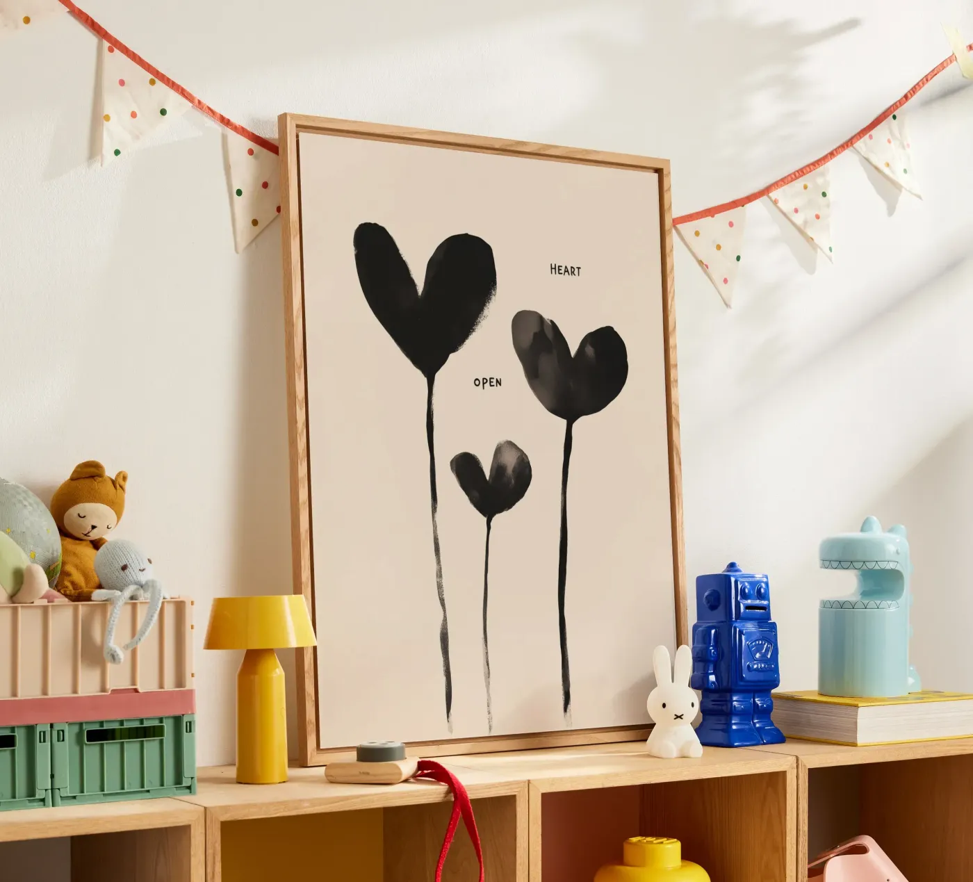 Heart Open Acryl-Glas von treechild