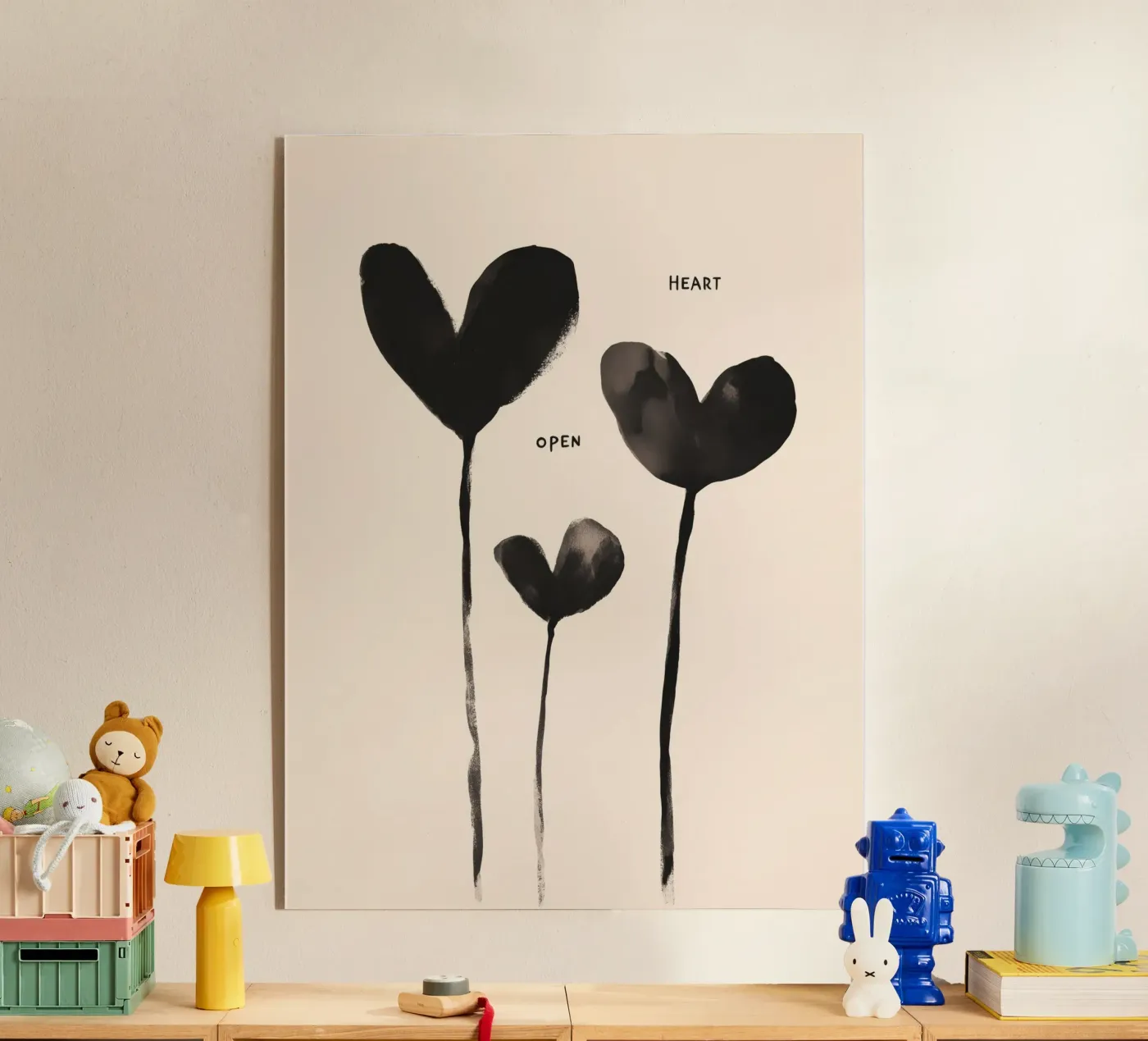 Heart Open Acryl-Glas von treechild