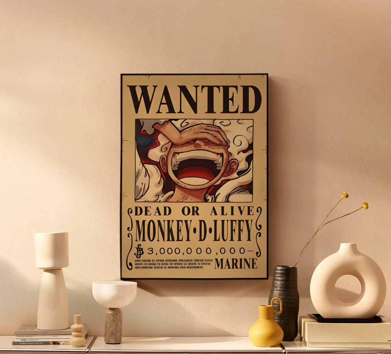Monkey D Luffy alluminio dibond da CreativeStudio