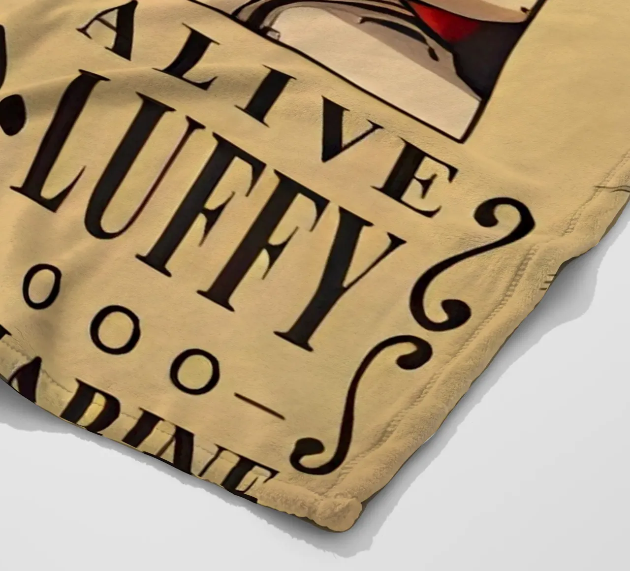 Monkey D Luffy coperta in pile da CreativeStudio