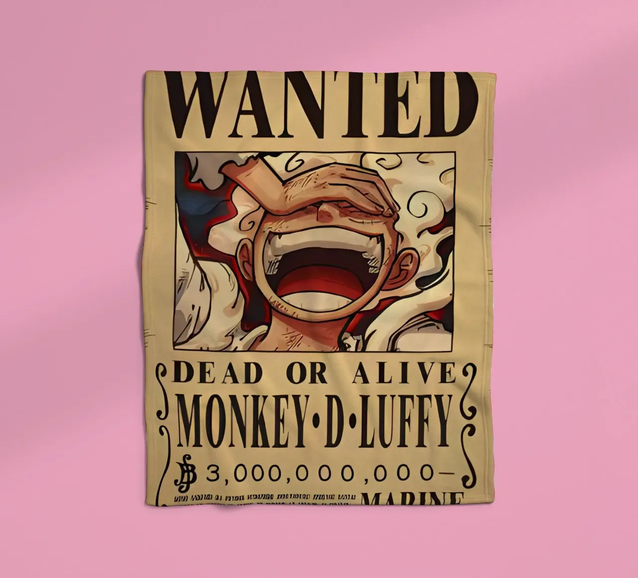 Monkey D Luffy coperta in pile da CreativeStudio