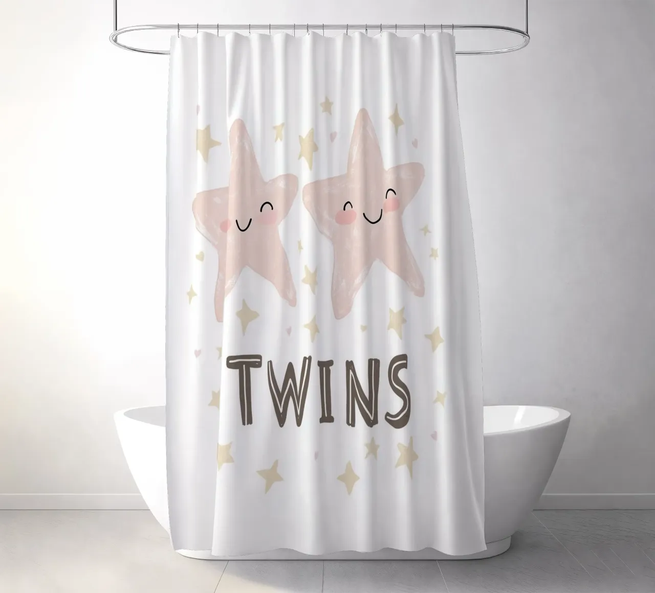 Twins No 2 tenda da doccia da treechild
