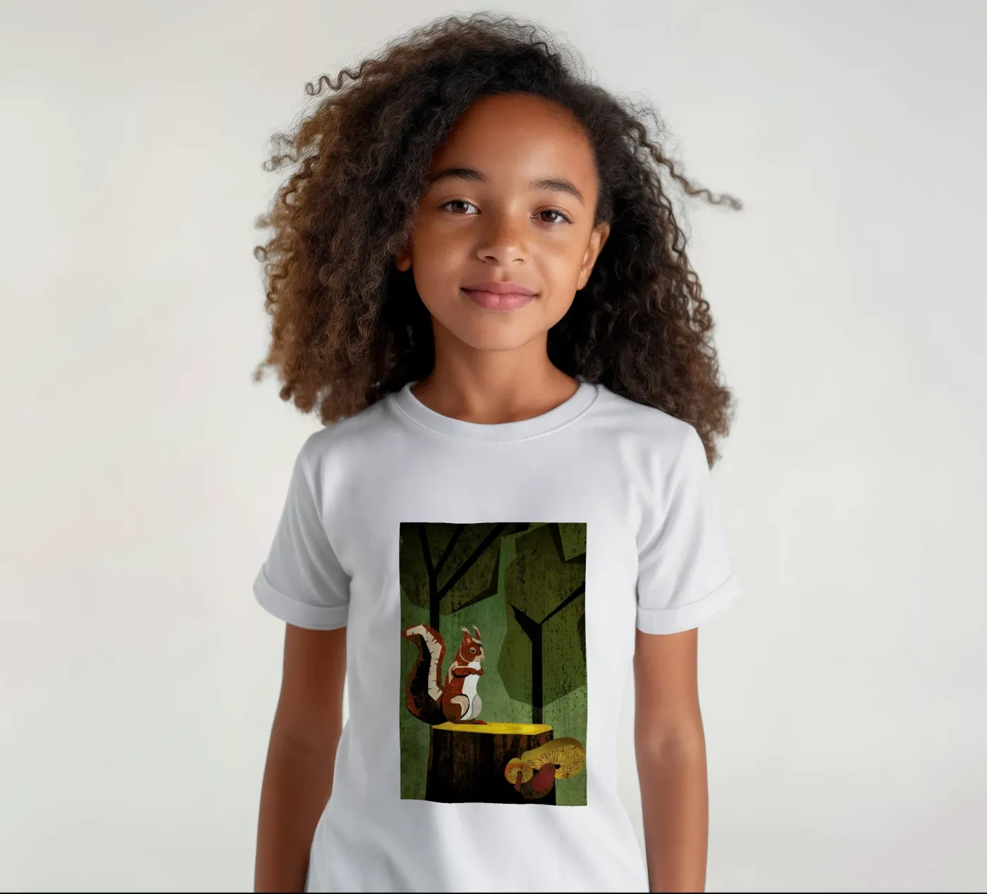 Eichhörnchen t-shirt bambini da Sabrina Ziegenhorn