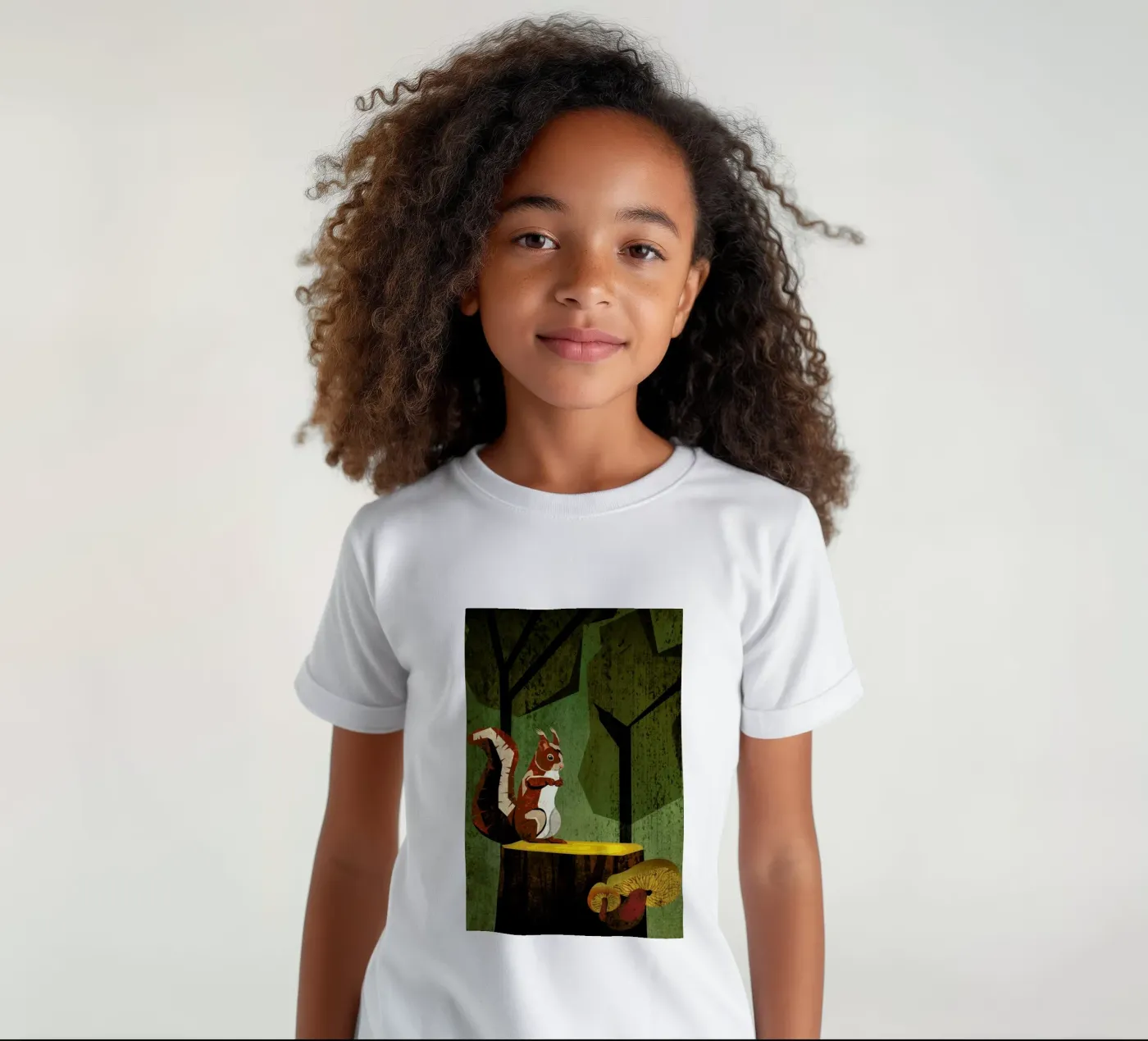 Eichhörnchen t-shirt bambini da Sabrina Ziegenhorn
