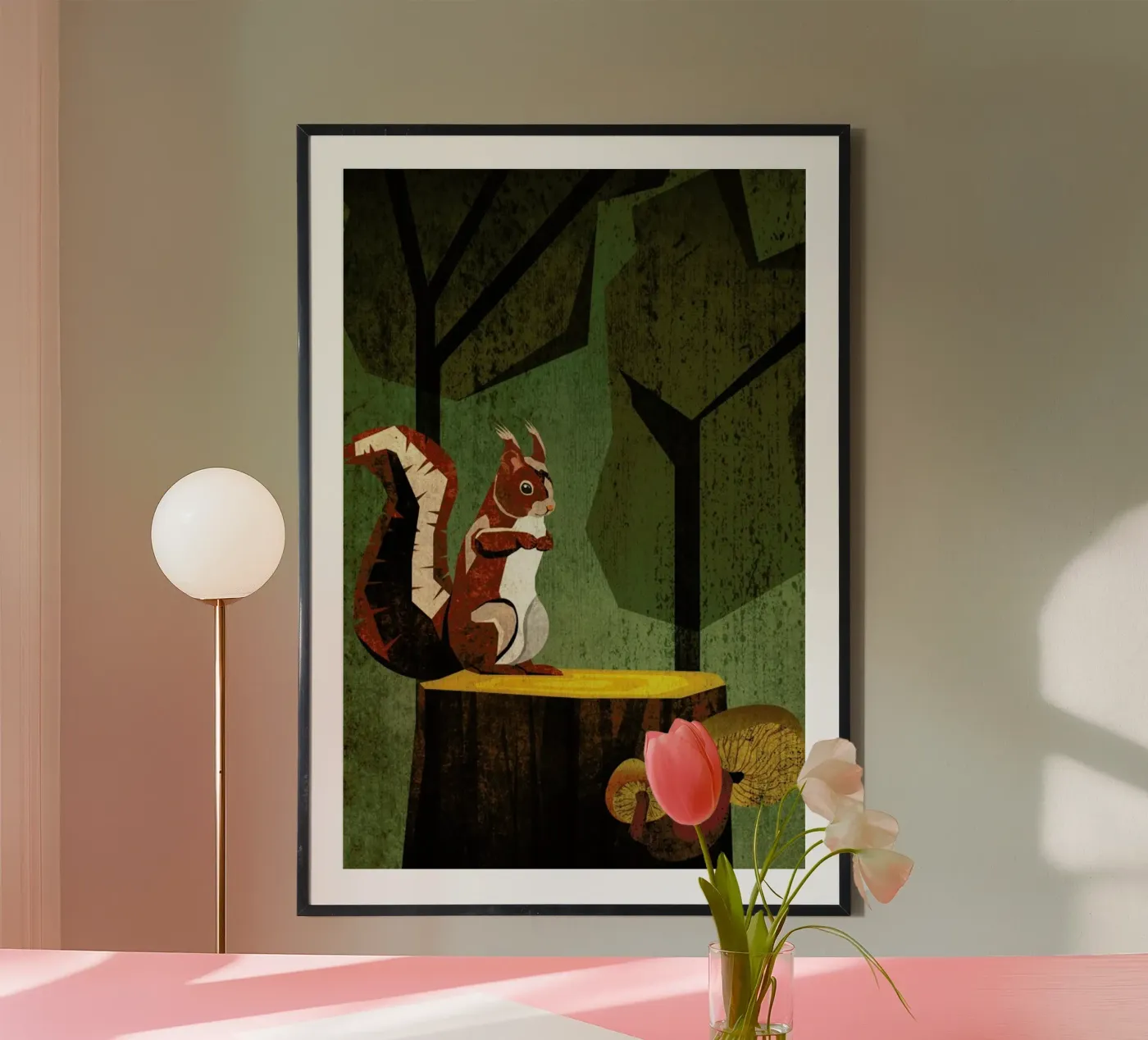 Eichhörnchen poster da Sabrina Ziegenhorn