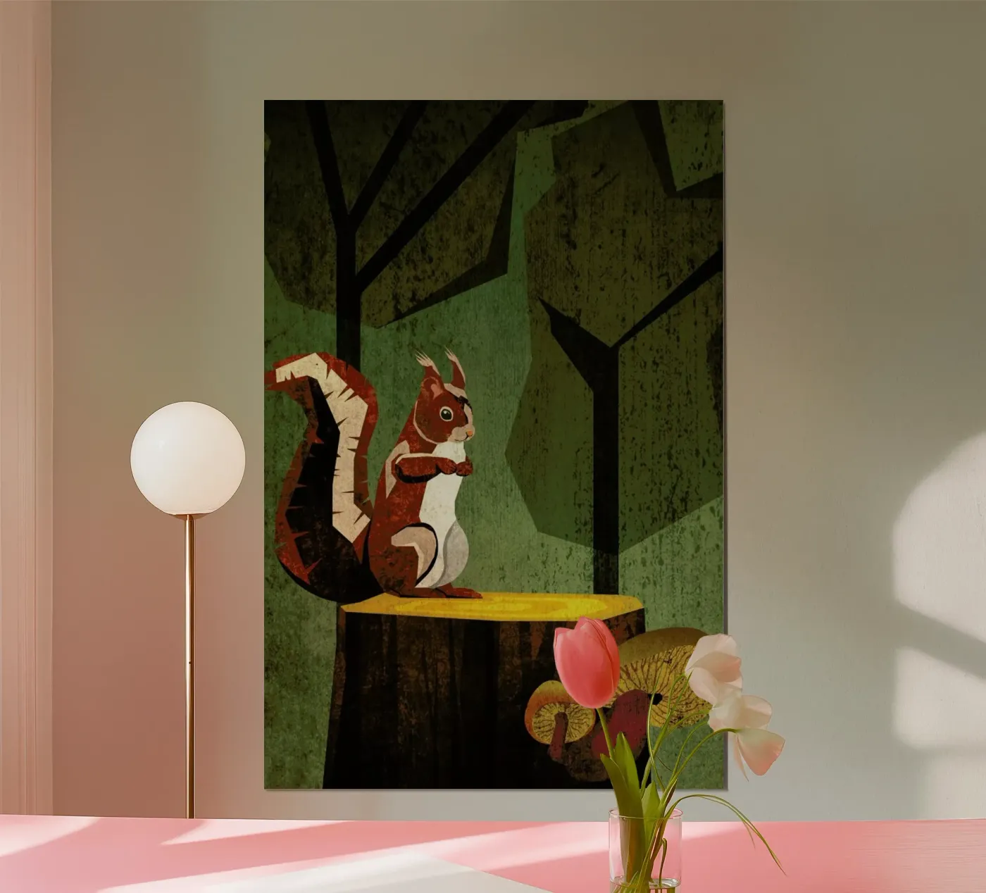 Eichhörnchen poster da Sabrina Ziegenhorn