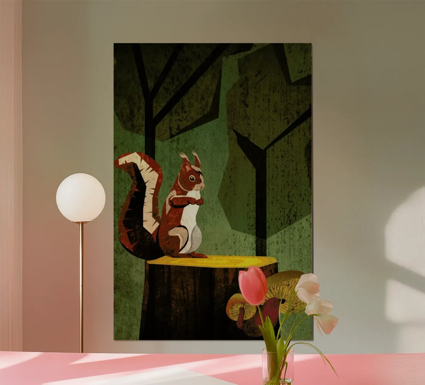 Eichhörnchen poster da Sabrina Ziegenhorn