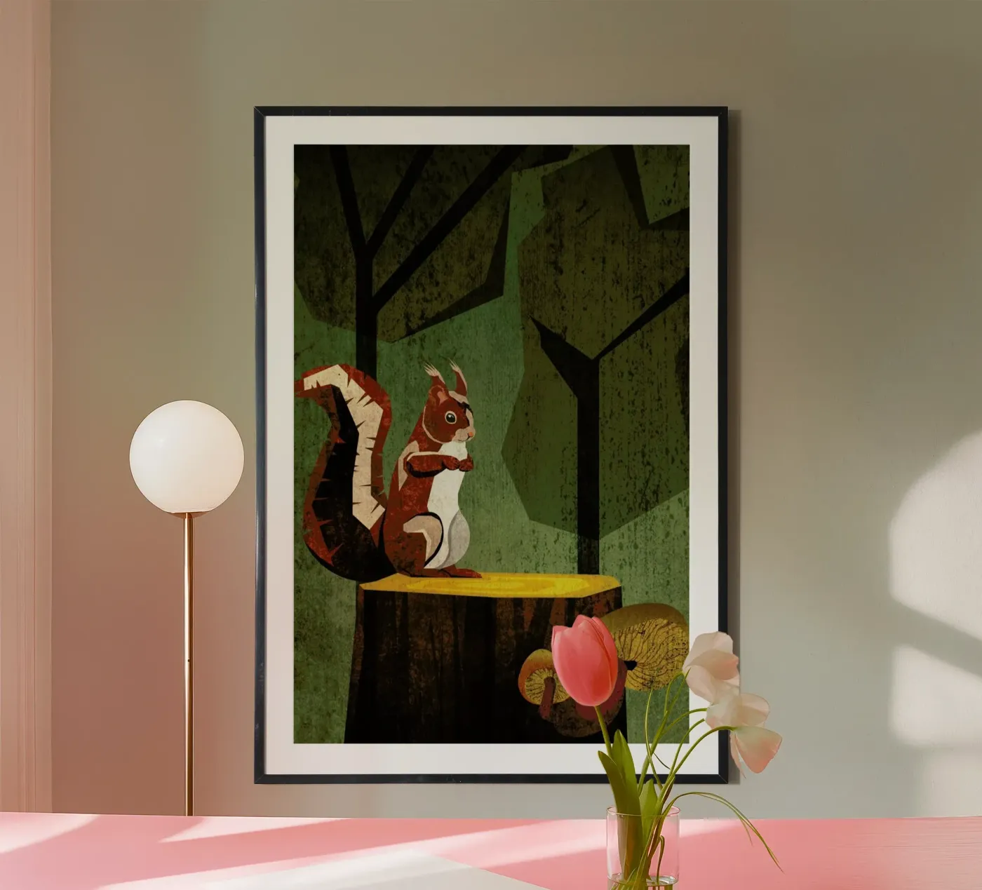 Eichhörnchen poster da Sabrina Ziegenhorn