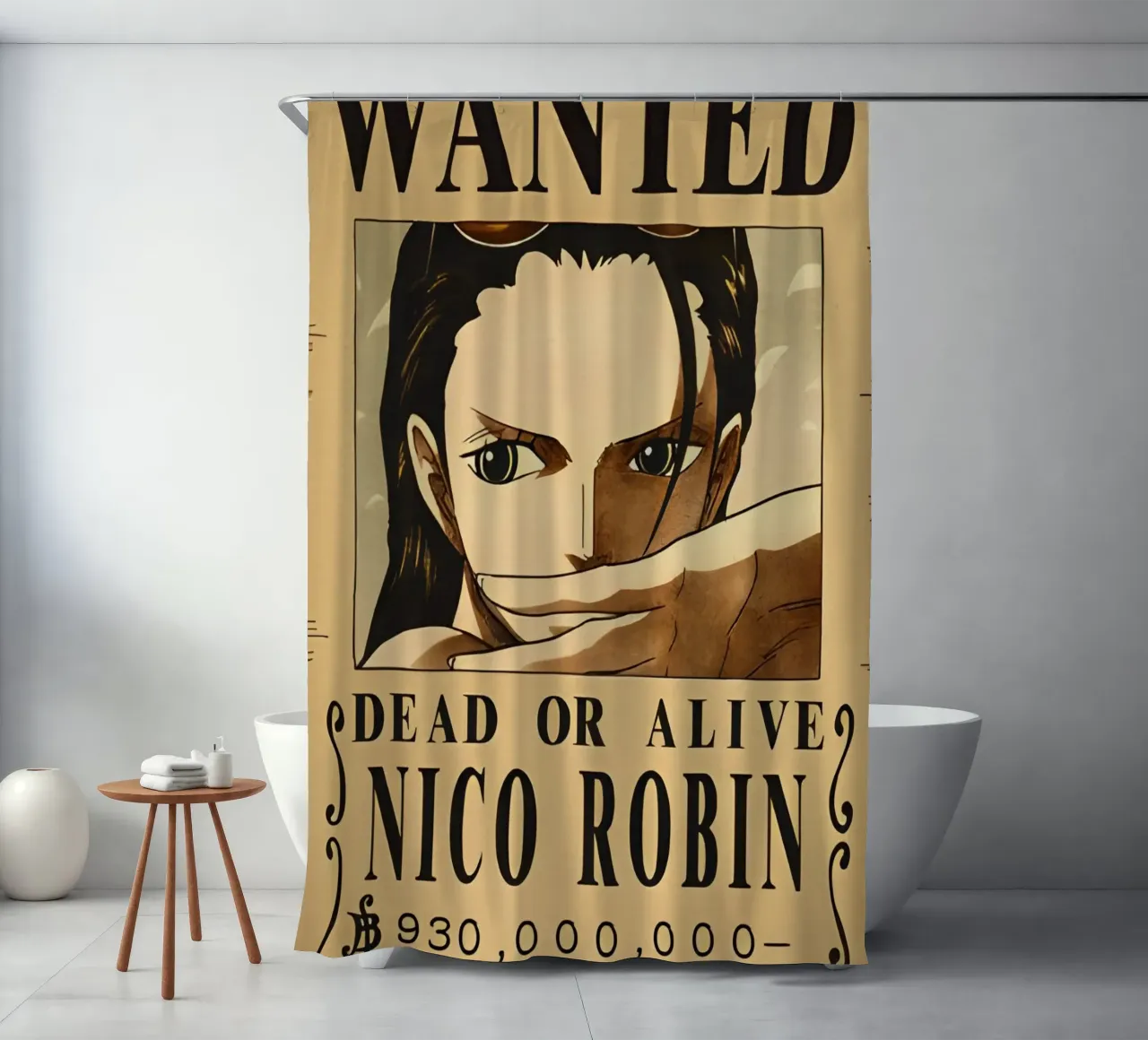 Nico Robin rideau de douche de CreativeStudio