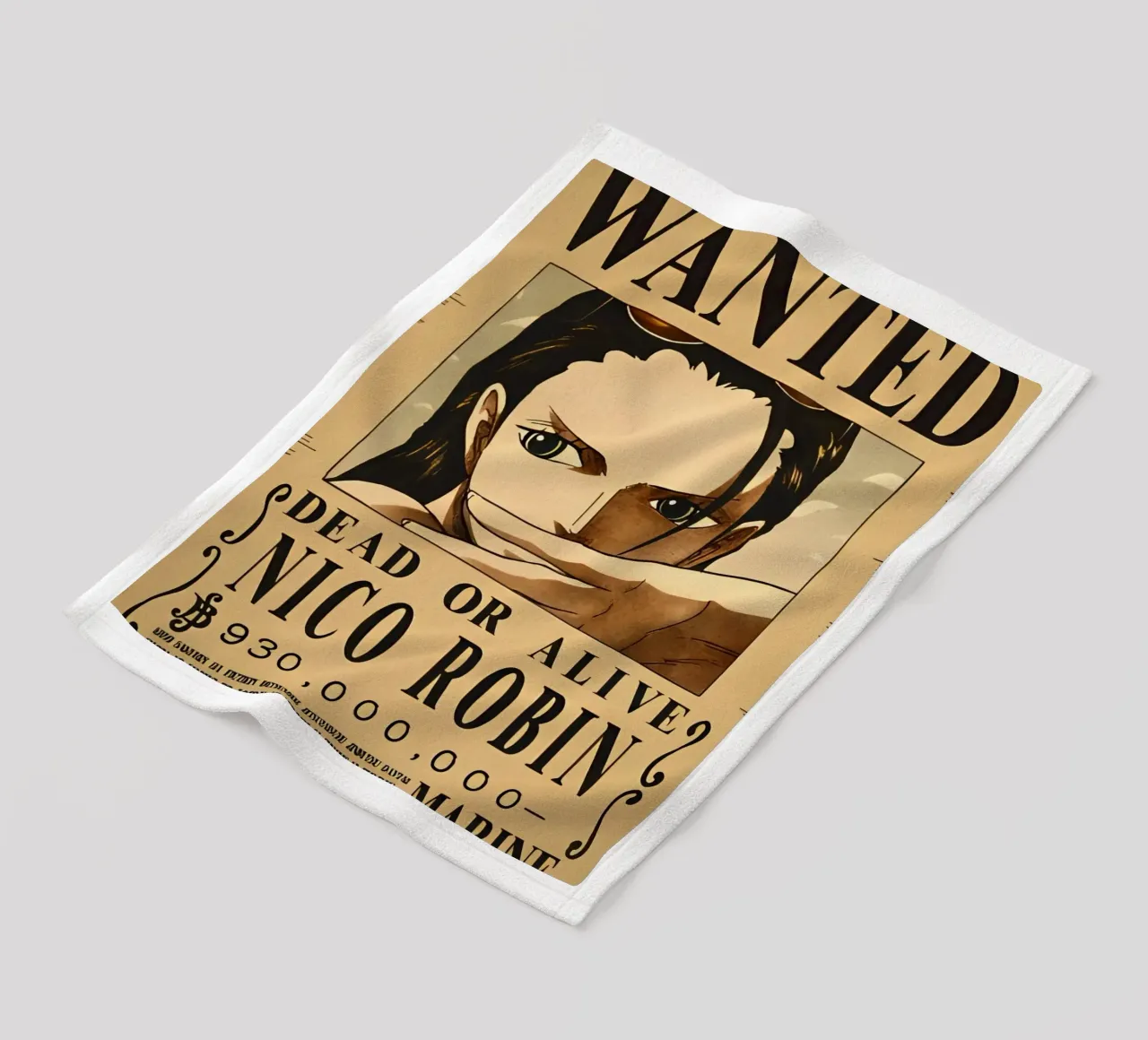 Nico Robin coperta in pile da CreativeStudio