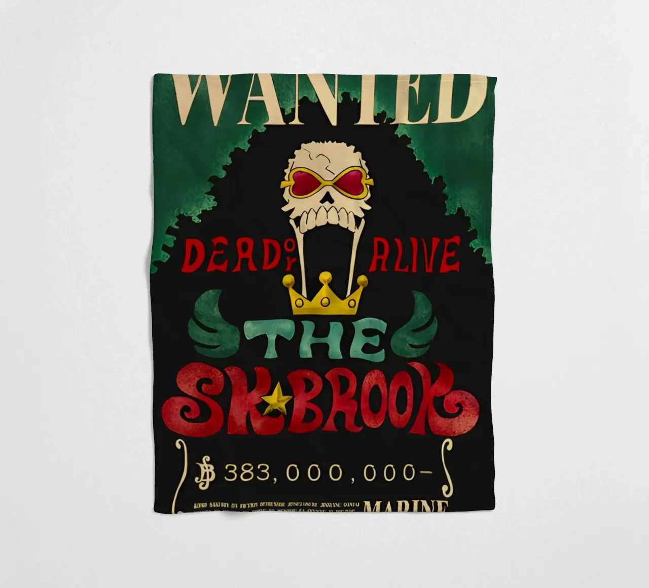 One Piece Wanted coperta in pile da CreativeStudio