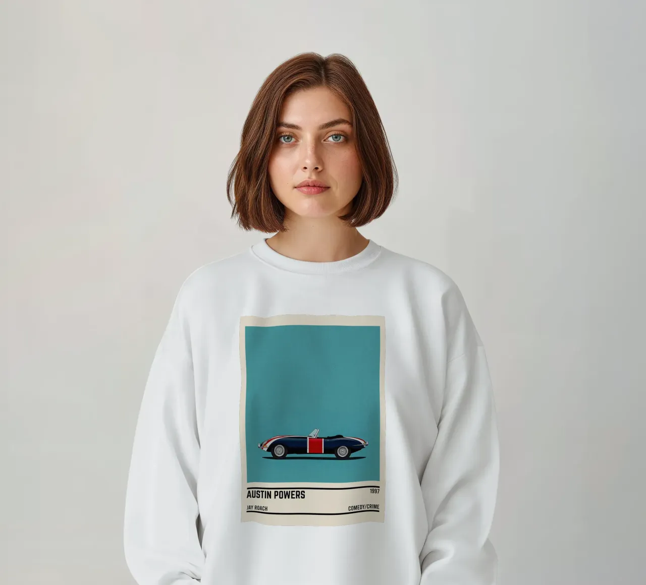 Austin Powers car felpa da TheArtstudio