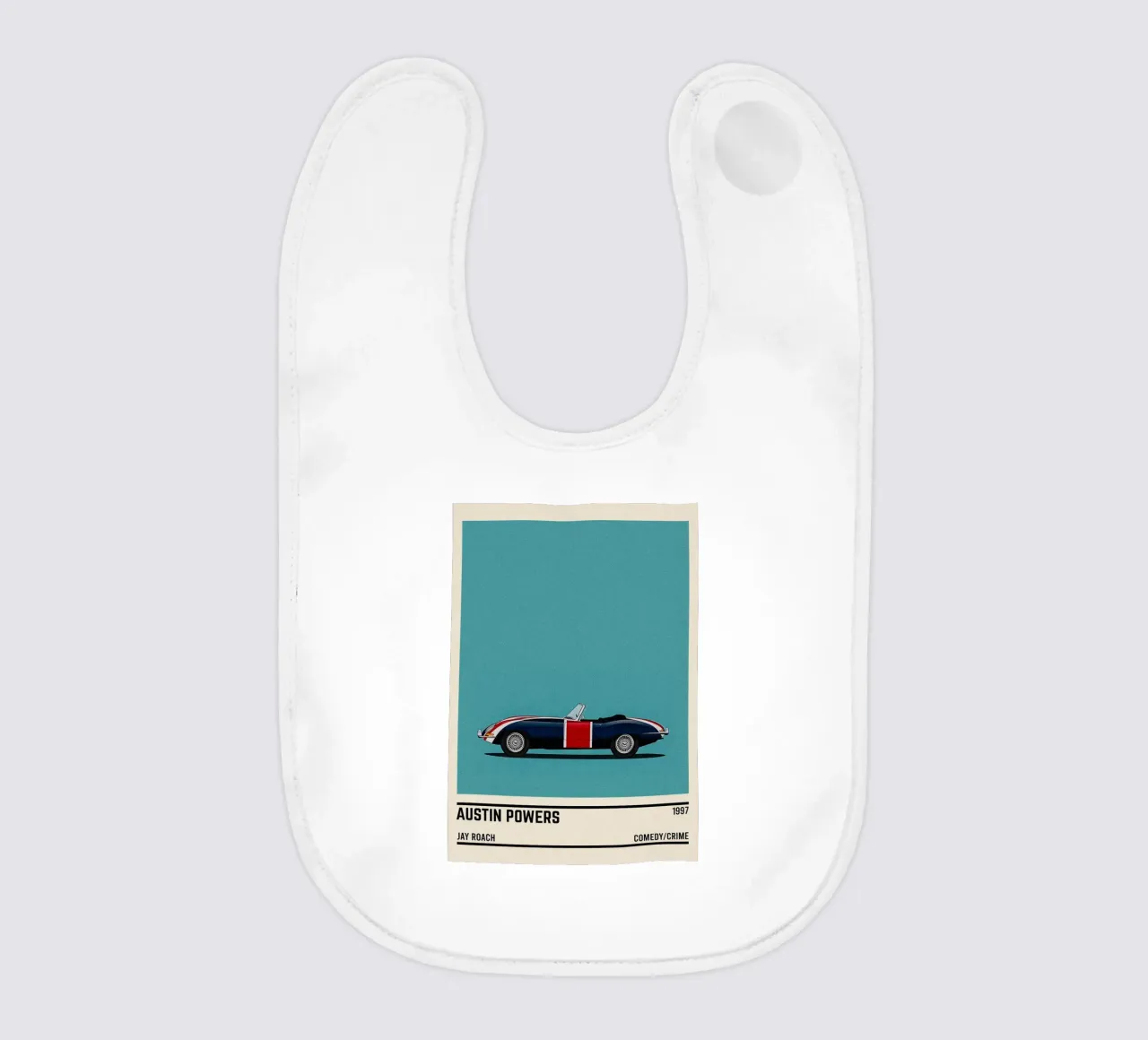 Austin Powers car bavaglino da TheArtstudio