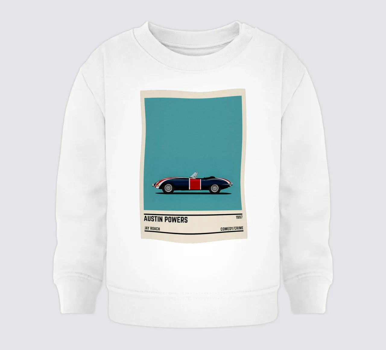 Austin Powers car sudadera de bebé de TheArtstudio