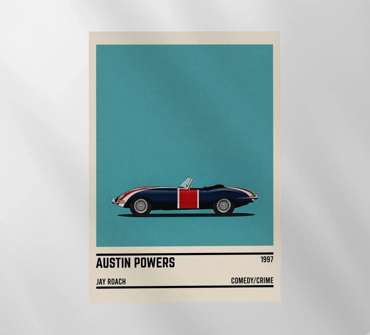 Austin Powers car pellicola backlit da TheArtstudio