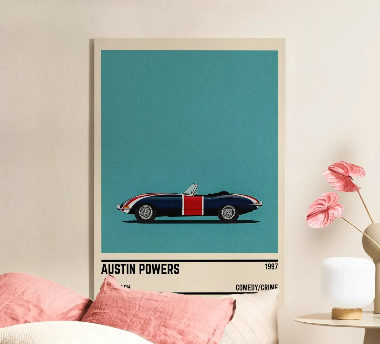 Austin Powers car metacrilato de TheArtstudio