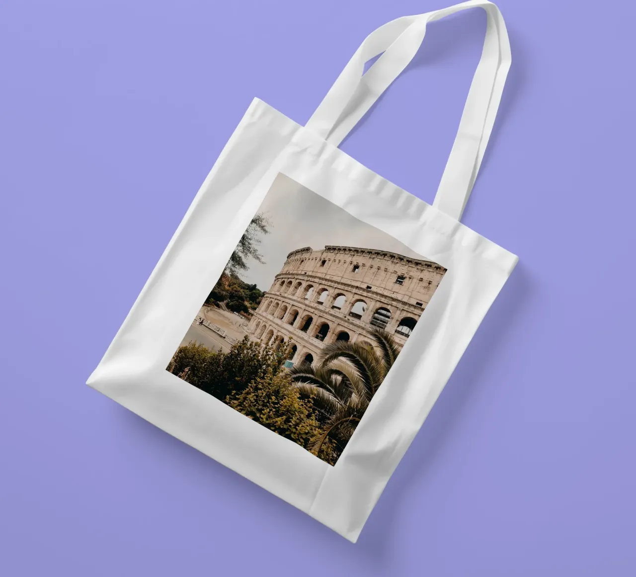 Coliseum in Rome borsa in juta da Les Meravelles
