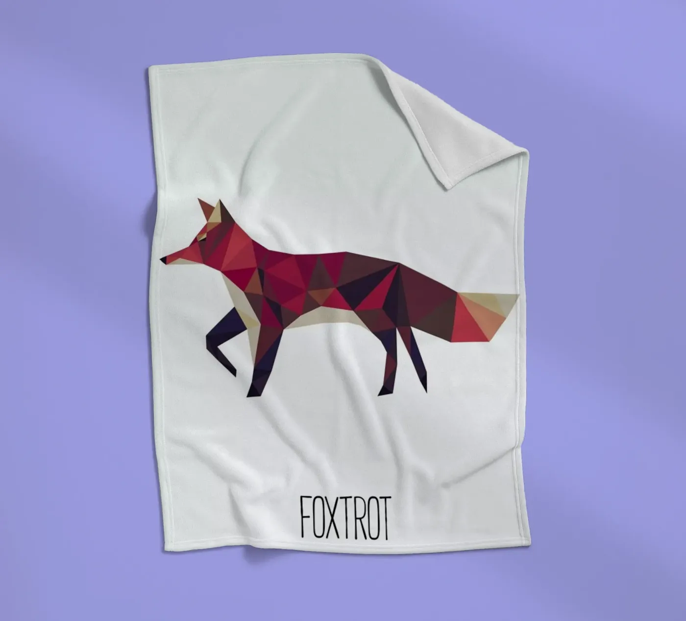 Foxtrot Fleecedecke von Sabrina Ziegenhorn